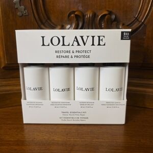 Lolavie Restore & Protect 4-Piece Travel Essential Kit--NIB